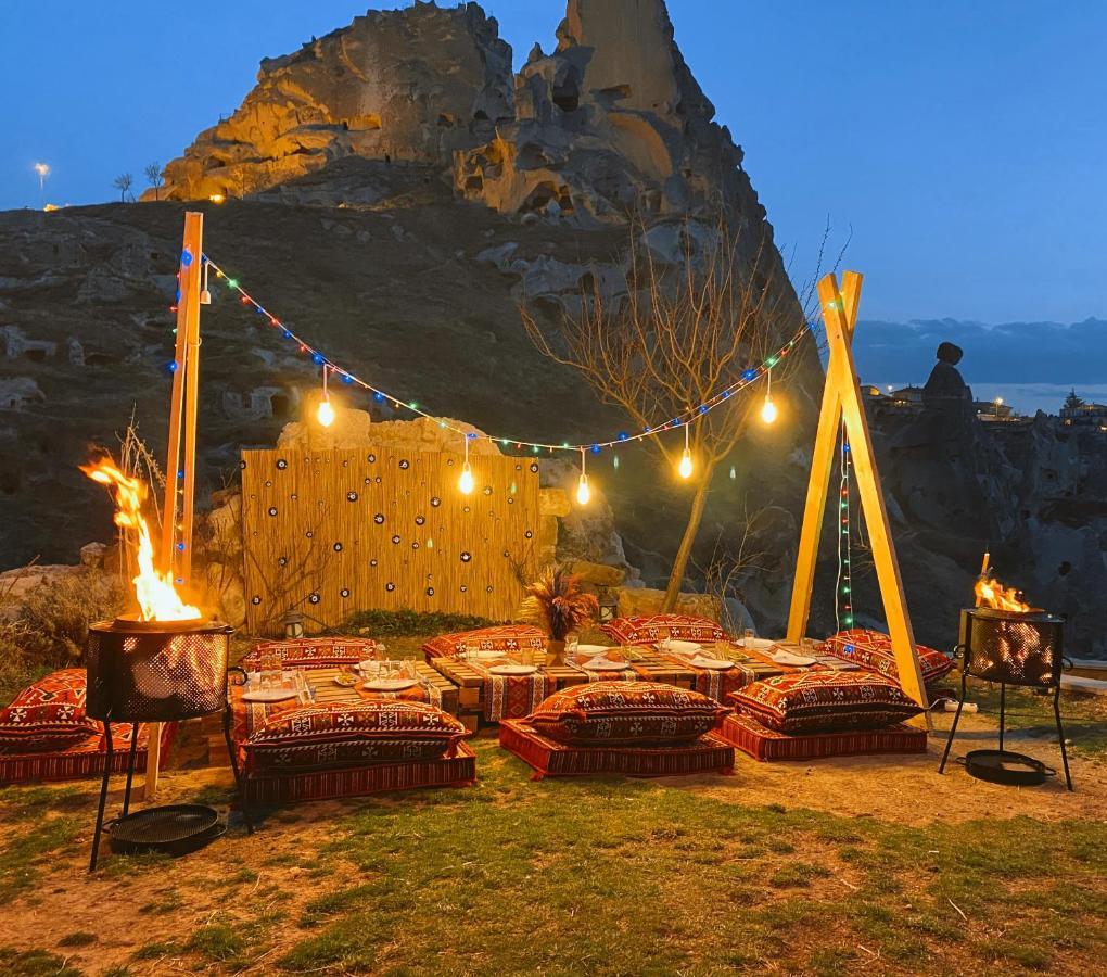 Anatelein Cave Hotel Üçhisar Exterior foto