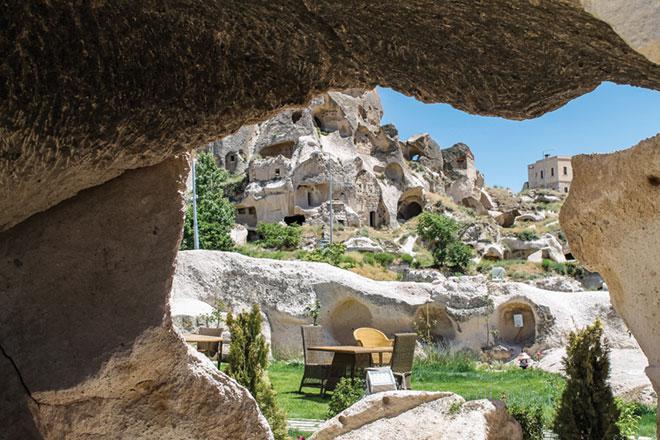 Anatelein Cave Hotel Üçhisar Exterior foto